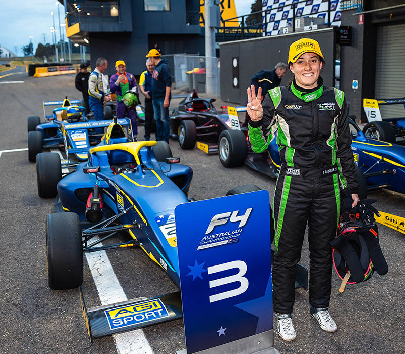 Motorsport's Imogen Radburn talks to Scarlet Period