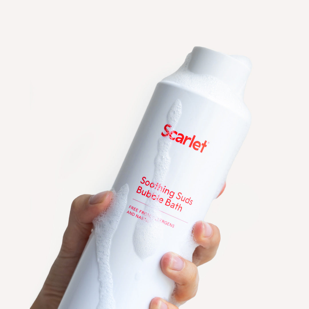 Scarlet Period Soothing Suds Bubble Bath