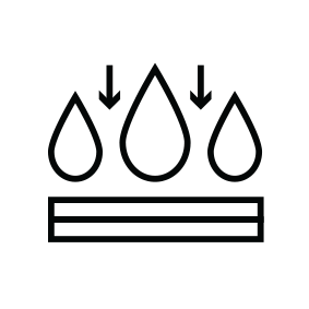 Designed for lighter and moderate flows