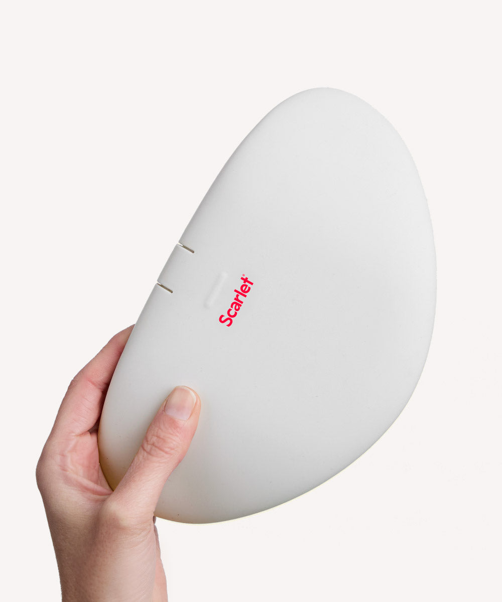 Scarlet Period rae Heat Pad: 50°C heat, 3 soothing, comfy settings.