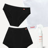 Scarlet Period Go With The Flow Kit | Bikini Brief, Boyshort, Magnesium+ Spray