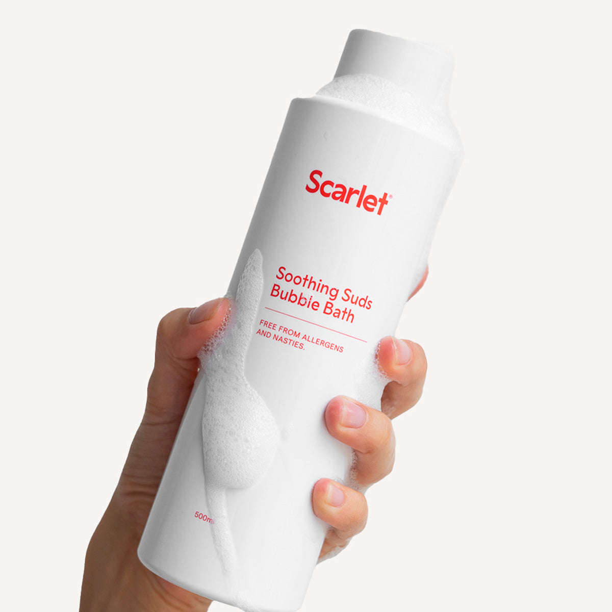 Soothing Suds Bubble Bath is a skin-nourishing formula that is spiked with magnesium and is designed to soothe.