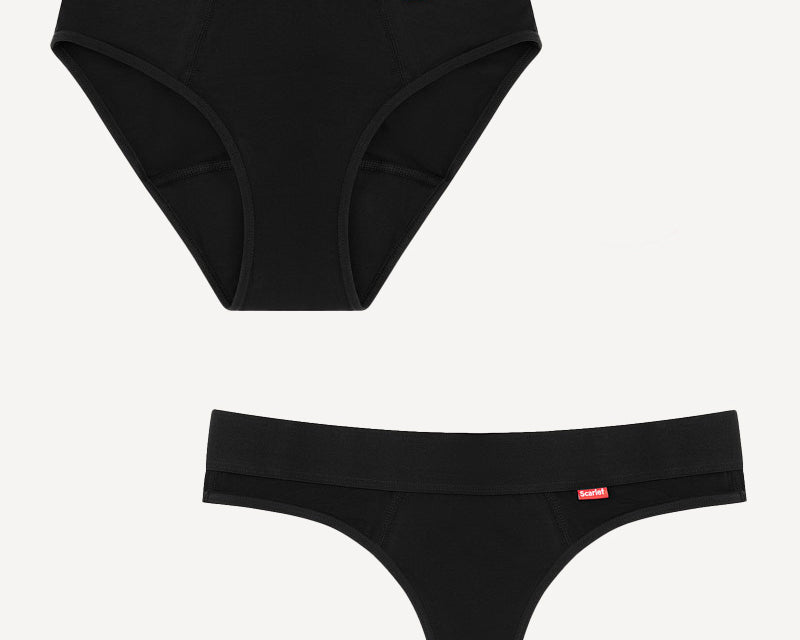 Scarlet Period The Light Days Bundle | PFAS-free Period Bikini Brief & G-String