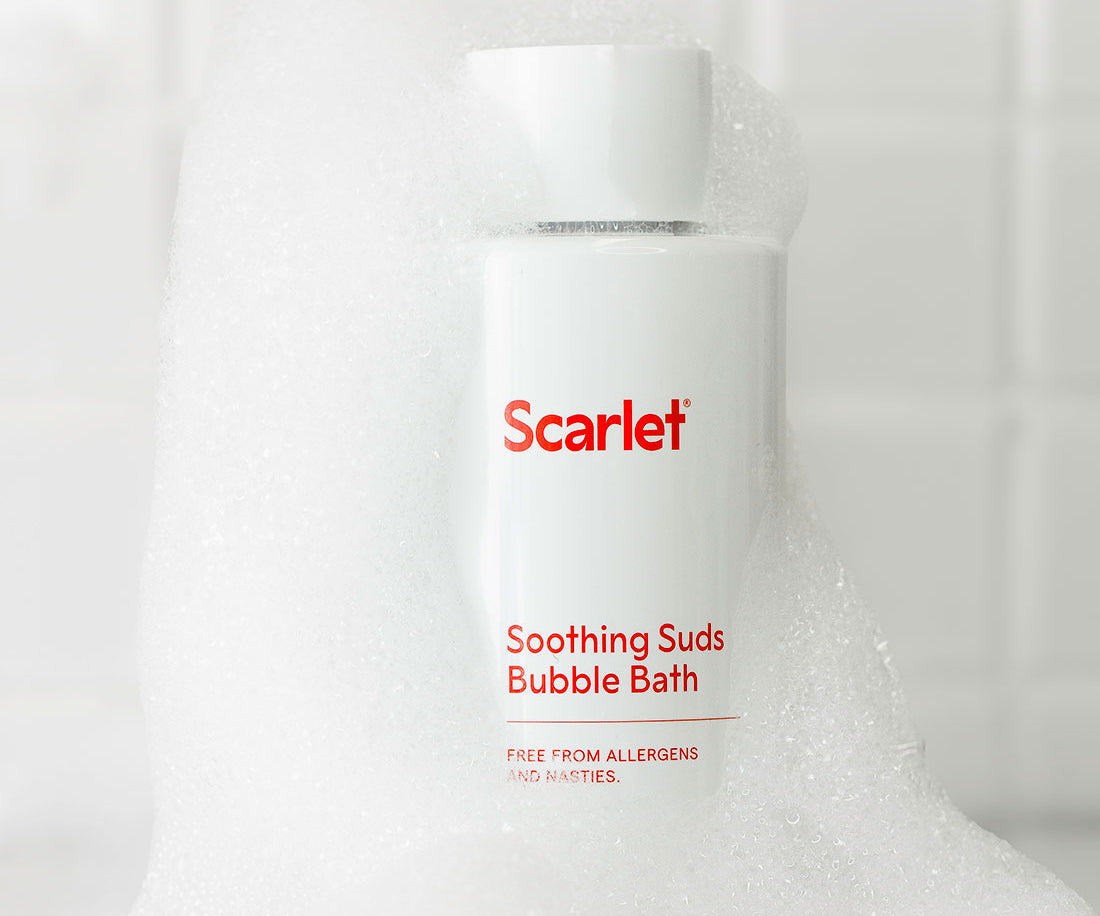 Scarlet Period Pain Soothing Sud Bubble Bath with magnesium