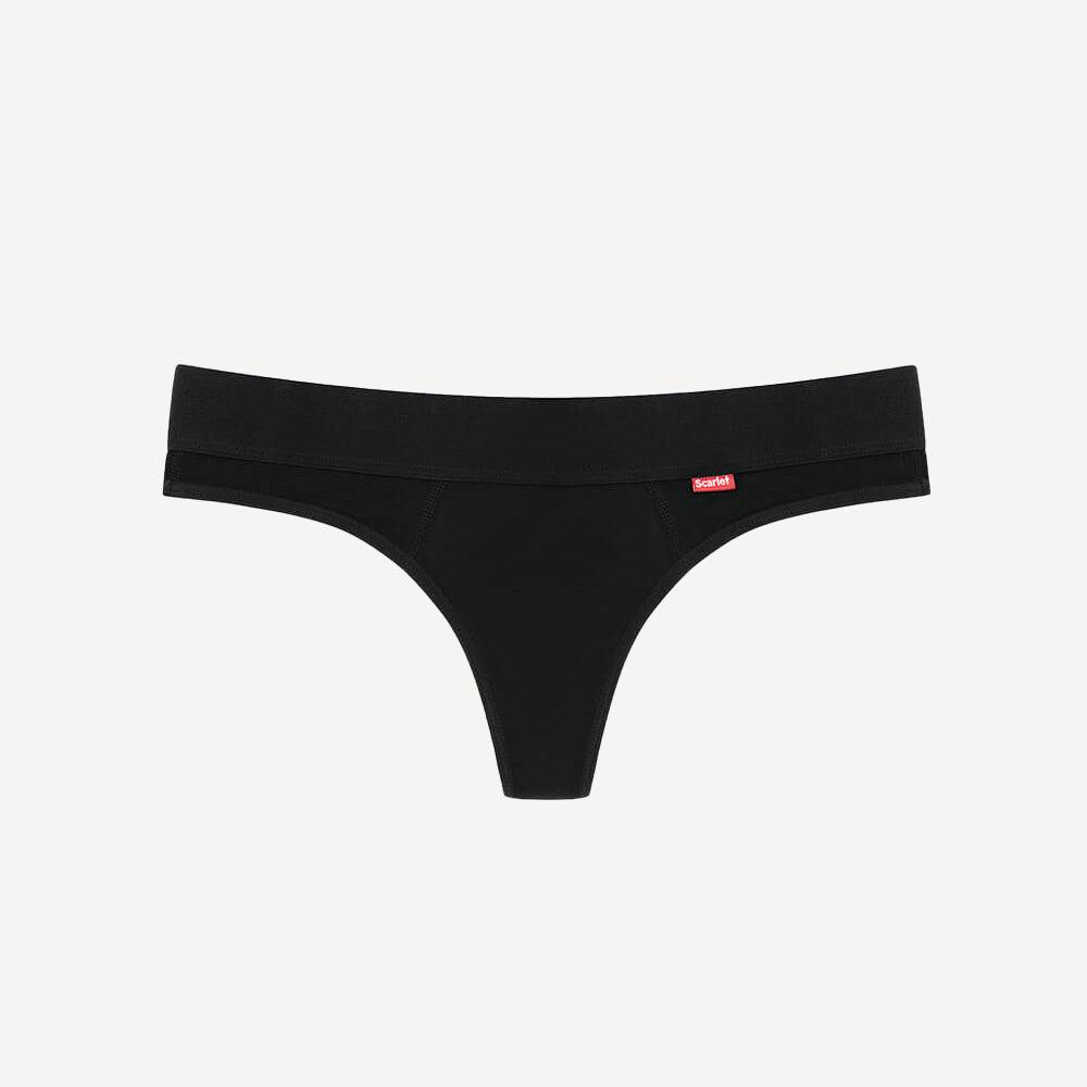 Scarlet Period G-String | Leakproof, Light Absorbency, PFAS-free, Organic Cotton