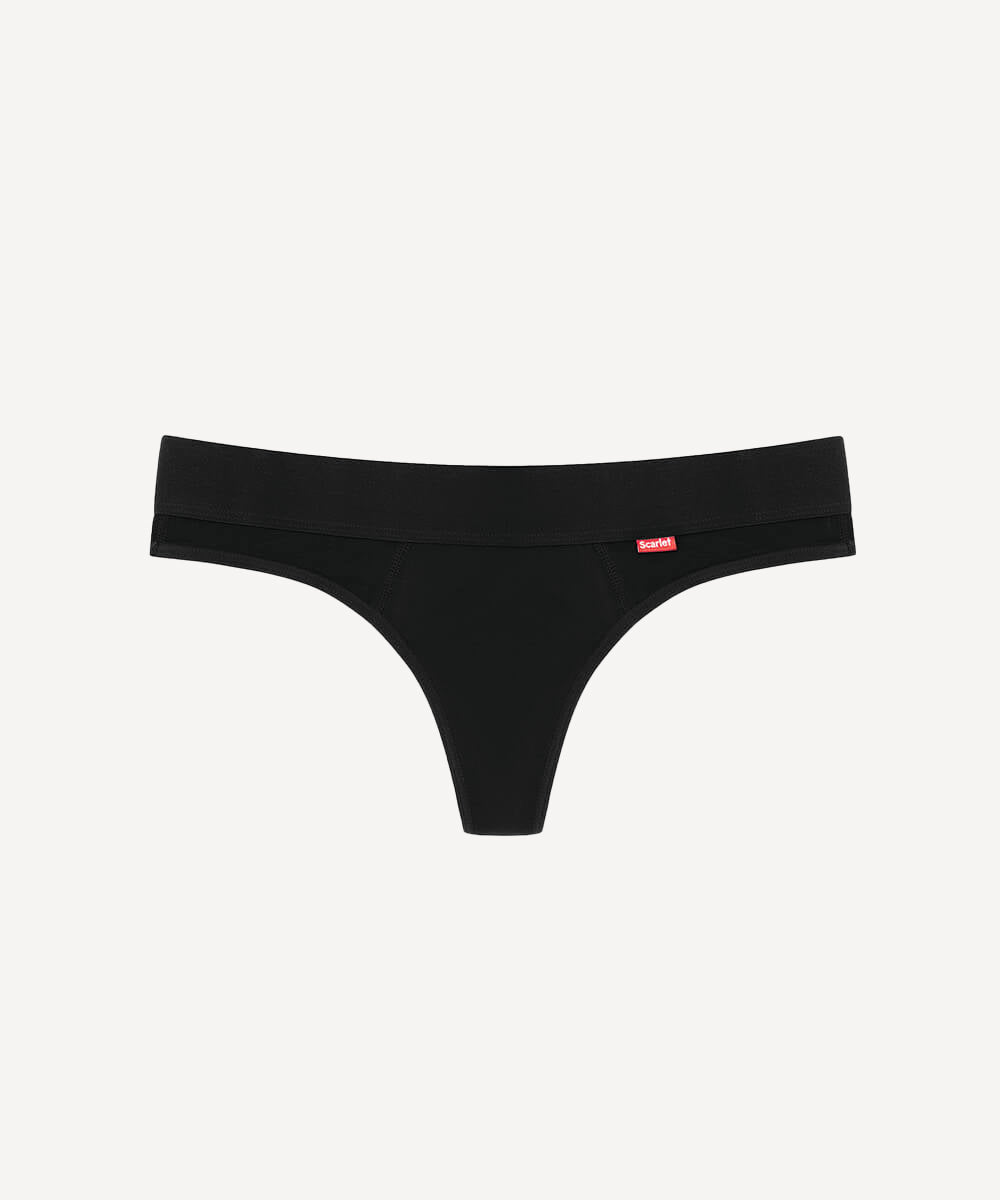 Scarlet Period G-String | Leakproof, Light Absorbency, PFAS-free, Organic Cotton