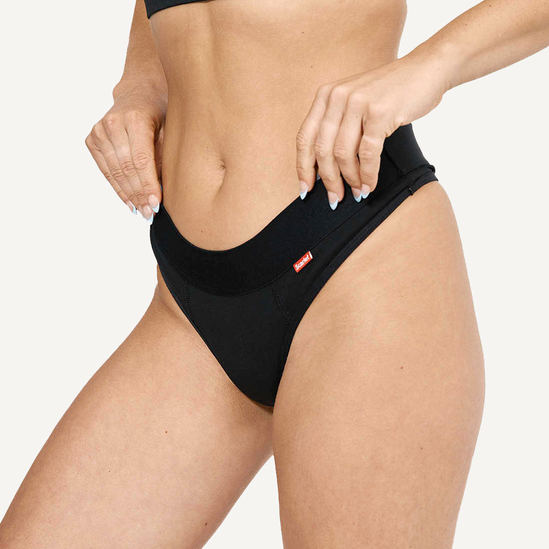 Scarlet Period G-String | Leakproof, Light Absorbency, PFAS-free, Organic Cotton