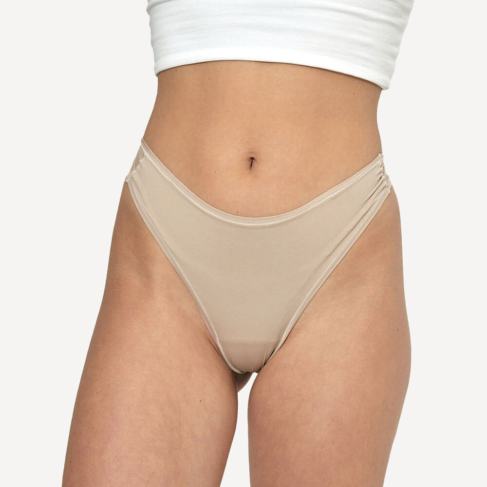 Scarlet Period Invisible Thong | Like a panty liner, PFAS-free, Soft with 360° stretch