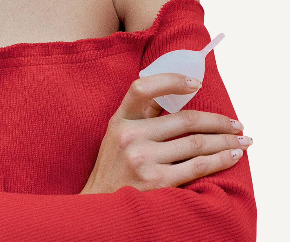 Scarlet Period Reusable Period Cup | Available in two sizes and colours for up to 8 hours of leak-free protection.