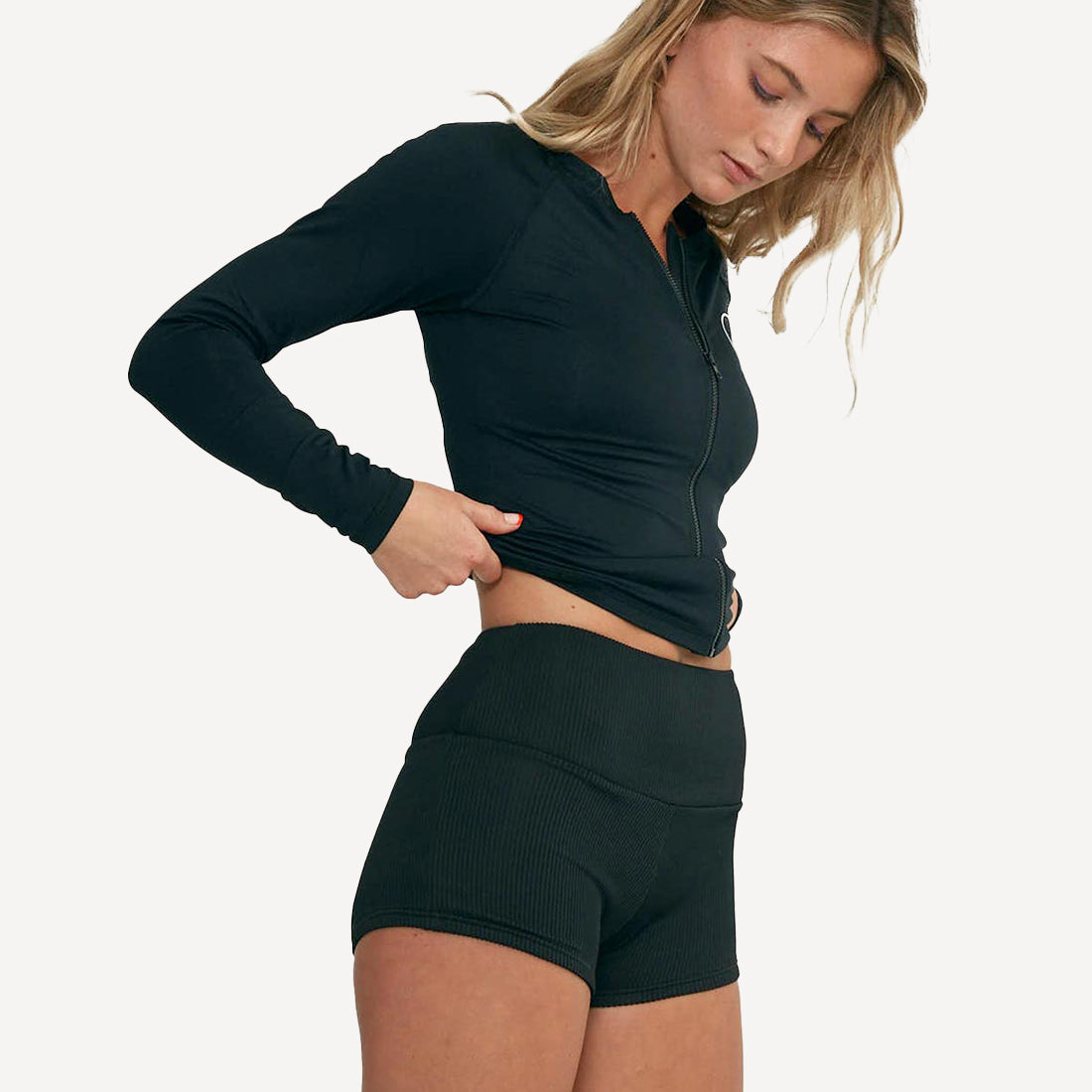 Scarlet Period High-Waisted Swim Short | Light Absorbency, flattering high waist