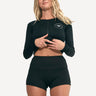 Scarlet Period High-Waisted Swim Short | Light Absorbency, flattering high waist