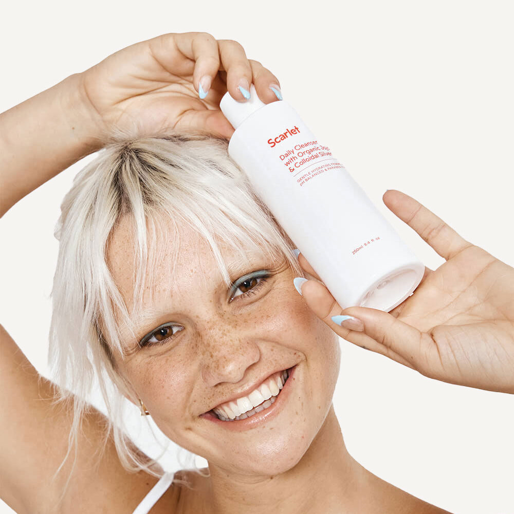 Scarlet Period Daily Cleanser (Unscented) | pH-balanced + Vulva-friendly