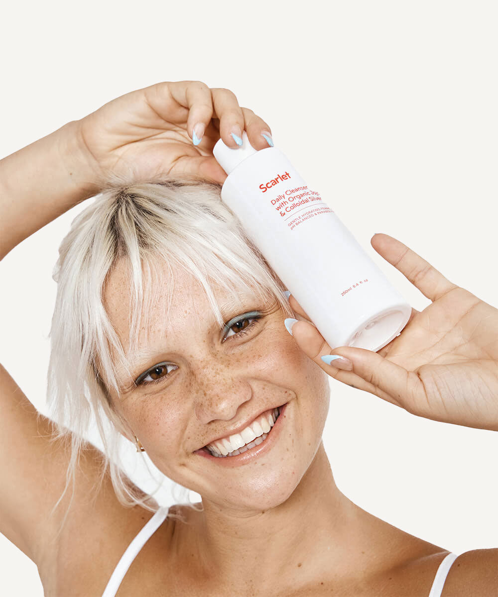 Scarlet Period Daily Cleanser (Unscented) | pH-balanced + Vulva-friendly