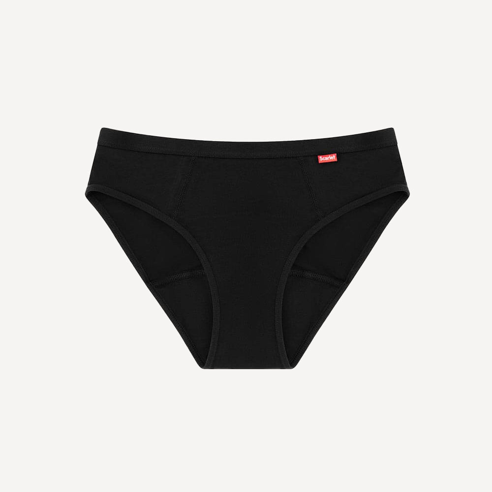 Scarlet Period Bikini Brief - Available in Light & Moderate