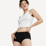 Scarlet Period Boyshort – PFAS-free, Heavy overnight absorbency, Organic Cotton