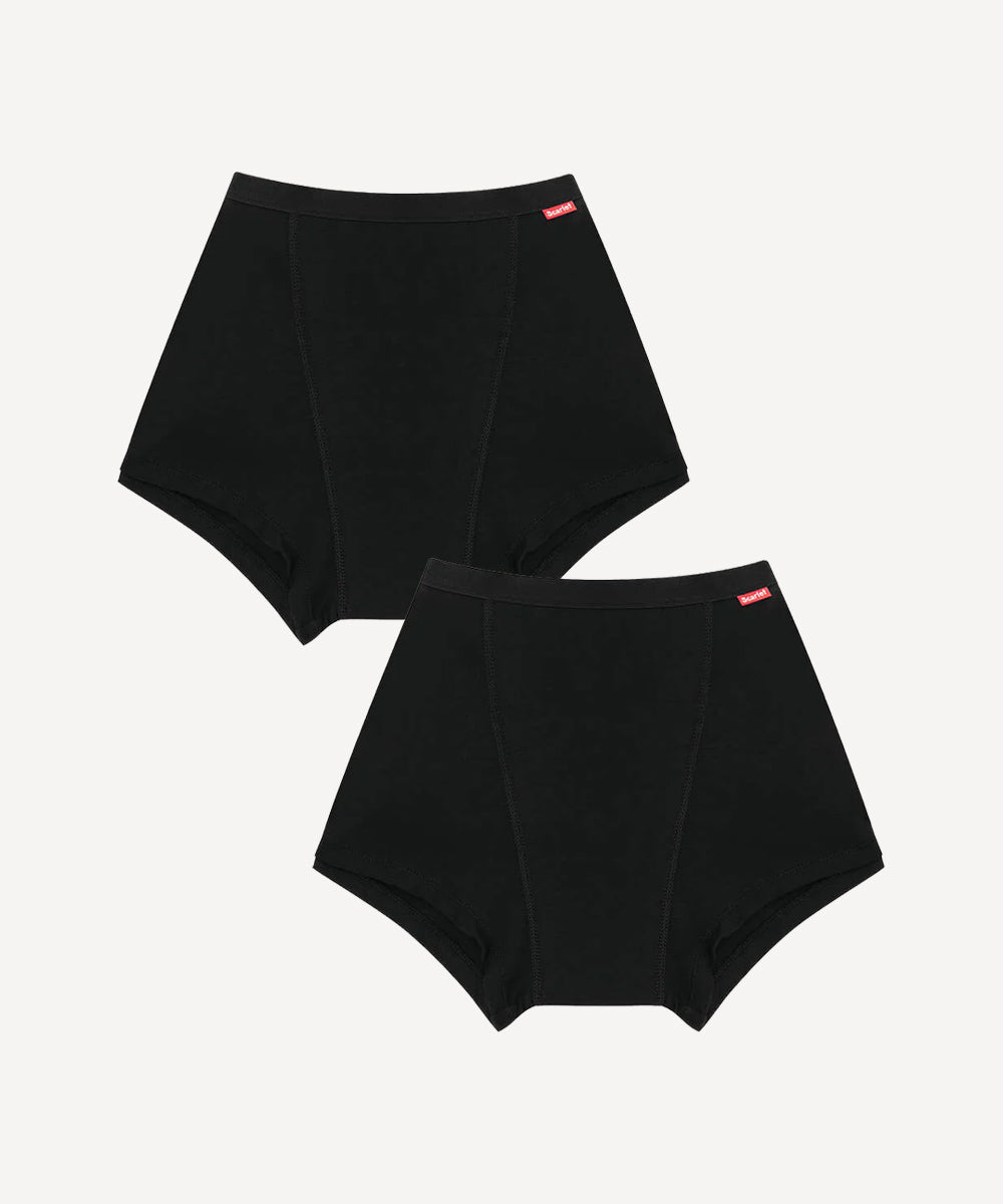 Scarlet Period The First Flow Kit, includes 2 Boyshort