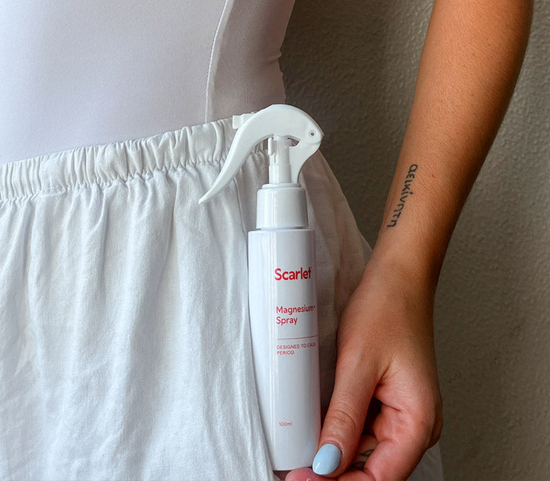 This Scarlet Period Magnesium Spray Will Up Your Self-Care Game