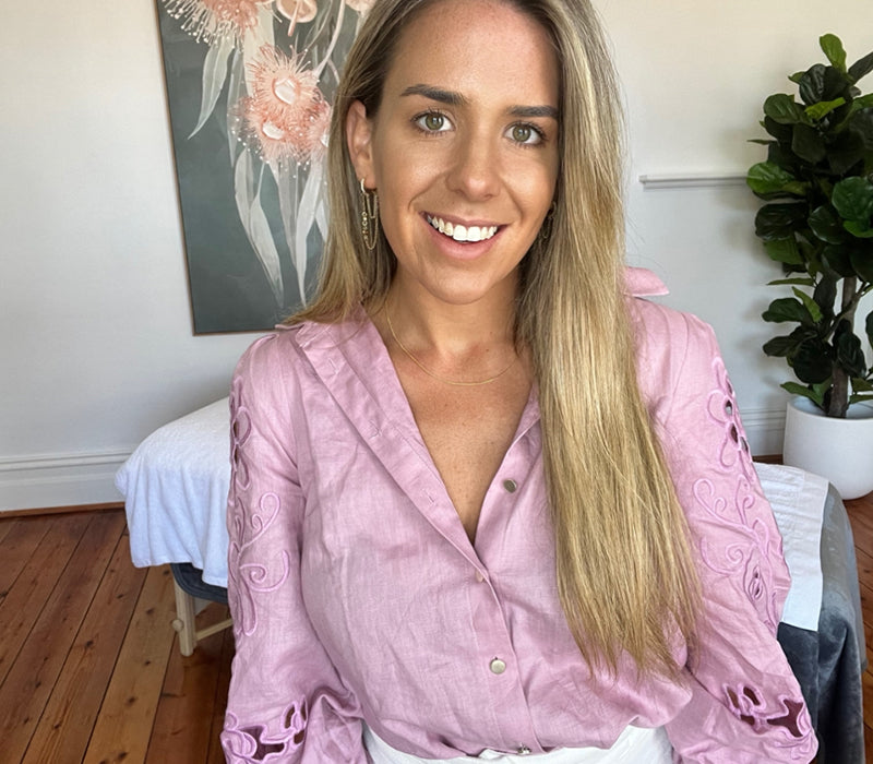 Clinical Nutritionist Jackie Frangeskakis talks to Scarlet Period about period underwear and self-care