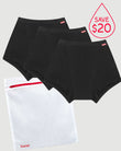 Scarlet Period Boyshort 3-Pack with FREE bag, SAVE $20