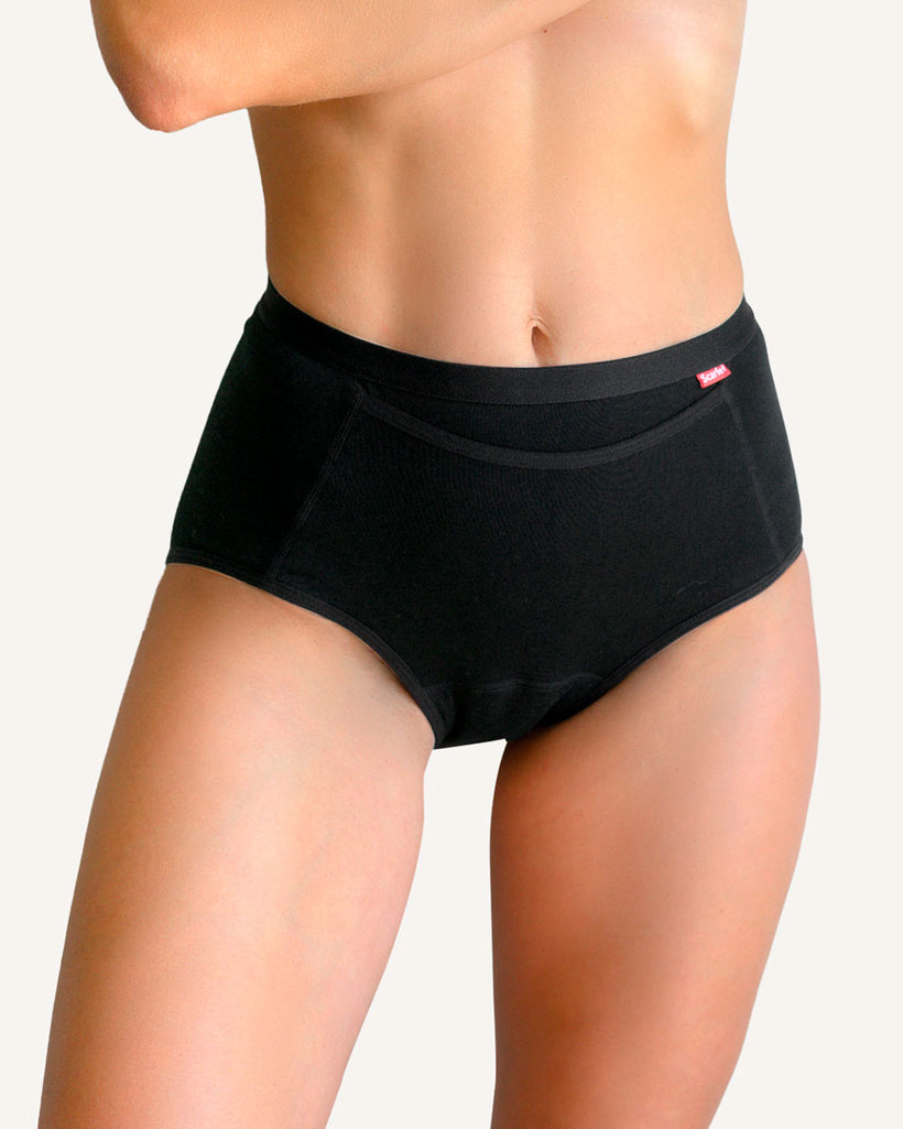 Step 2. Wear. Slip it in our custom Period pocket Underwear so it stays in place.