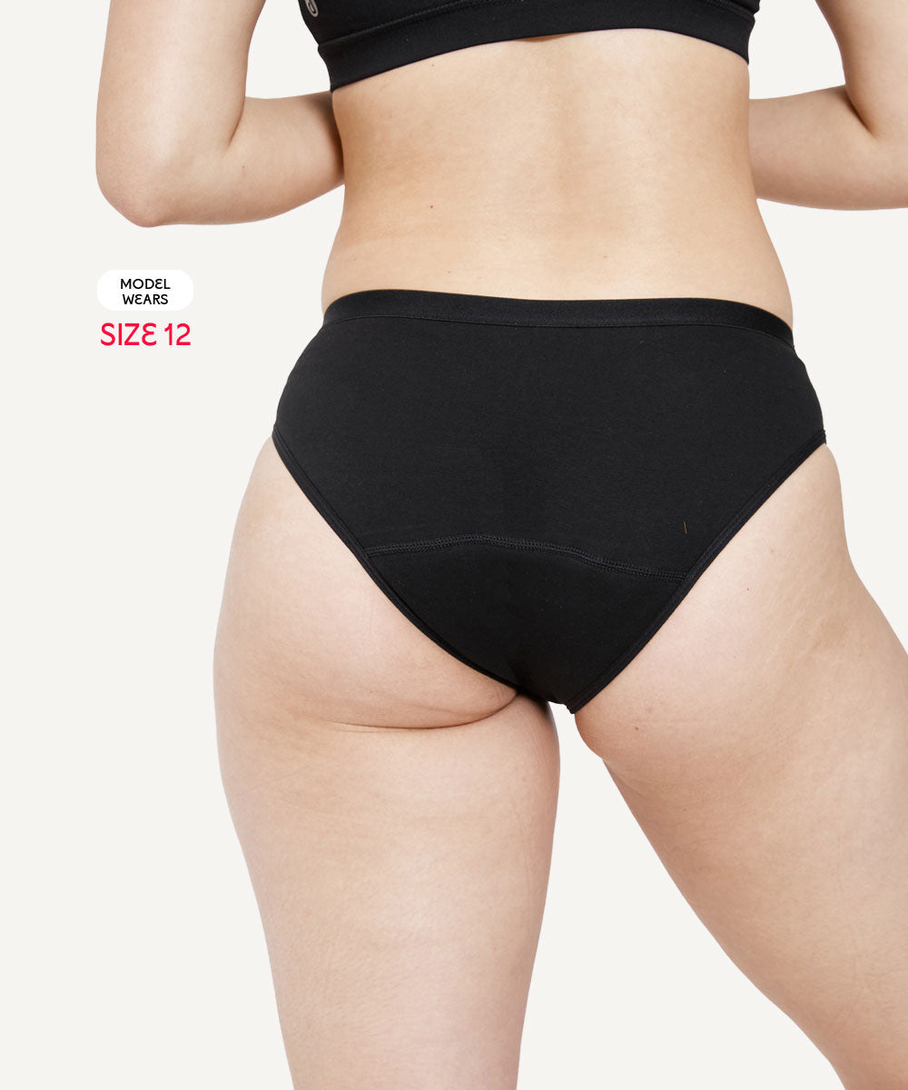 Scarlet PFAS-Free Period Bikini Brief – Stylish, Leak-Proof, Organic Cotton