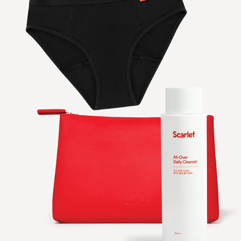 Scarlet Period Keep It Clean Set
