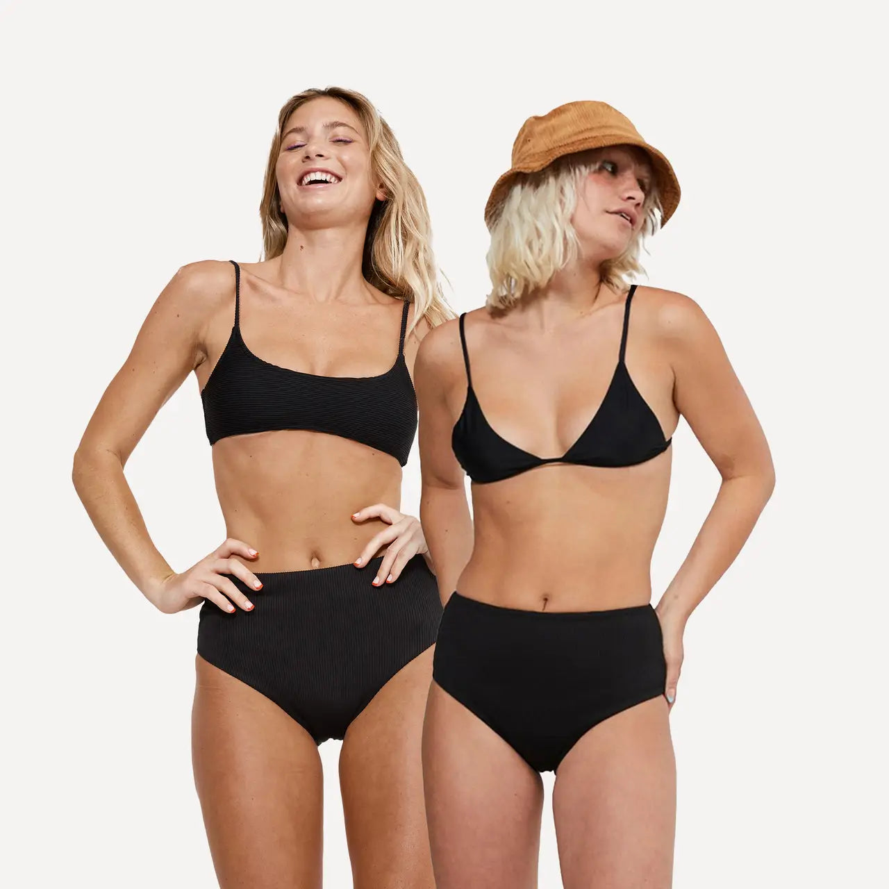 Models wearing Scarlet Period Swim Bikini Brief 