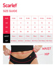 Scarlet Underwear sizing chart