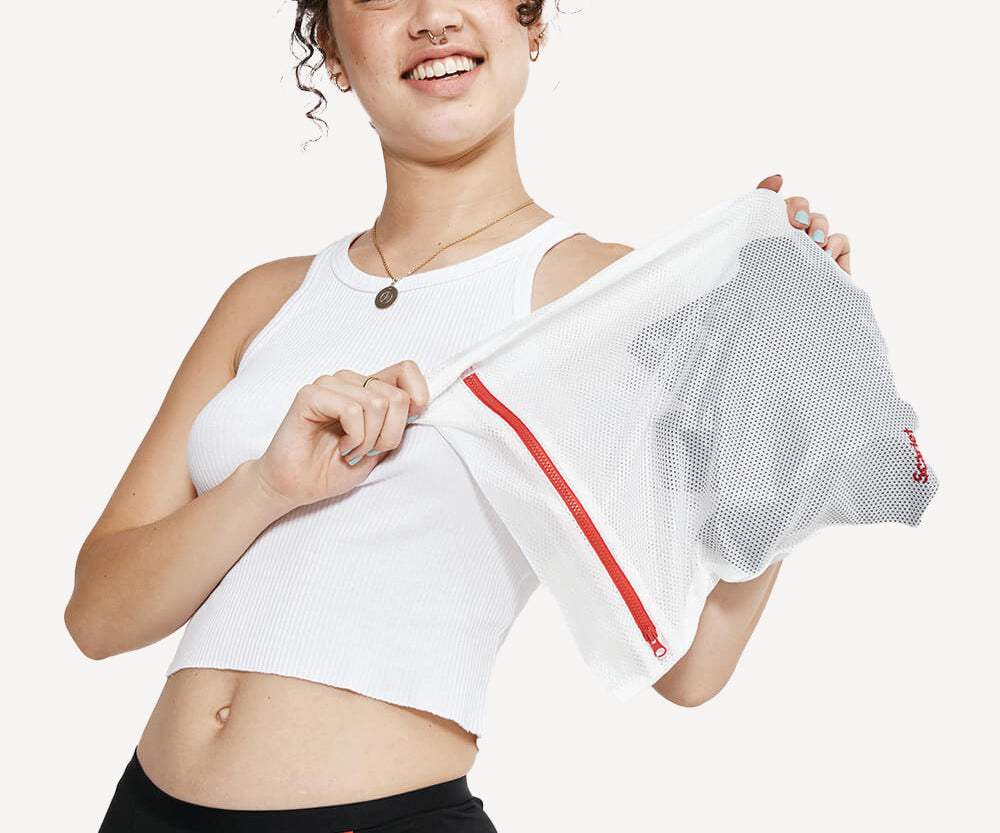 Scarlet Period Underwear Laundry Bag | Lightweight mesh delicates washing bag