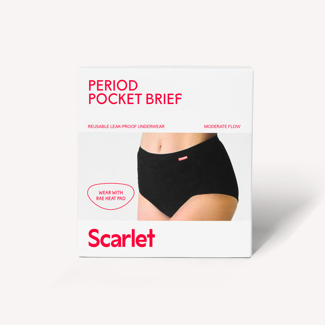 Shop Scarlet Period Pocket Underwear - available in light and moderate