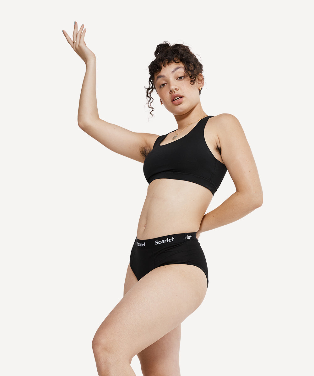 High Waist Period Brief