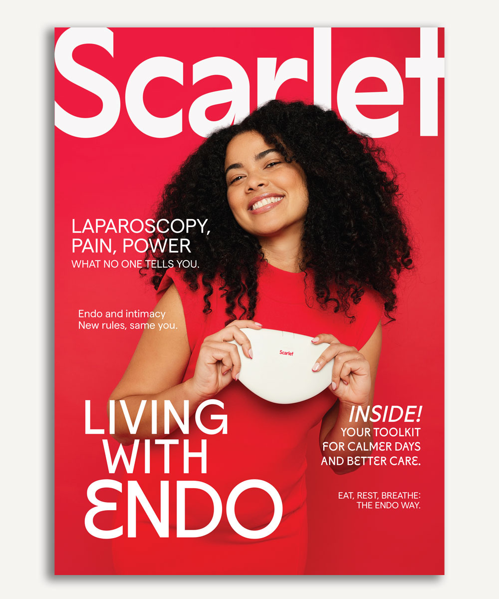 Scarlet Period Magazine for Living With Endo