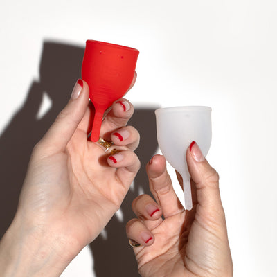 Scarlet Period Cups offer 8 hours of freedom